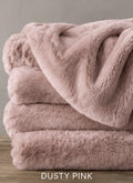 Rabbit Faux Fur Throw