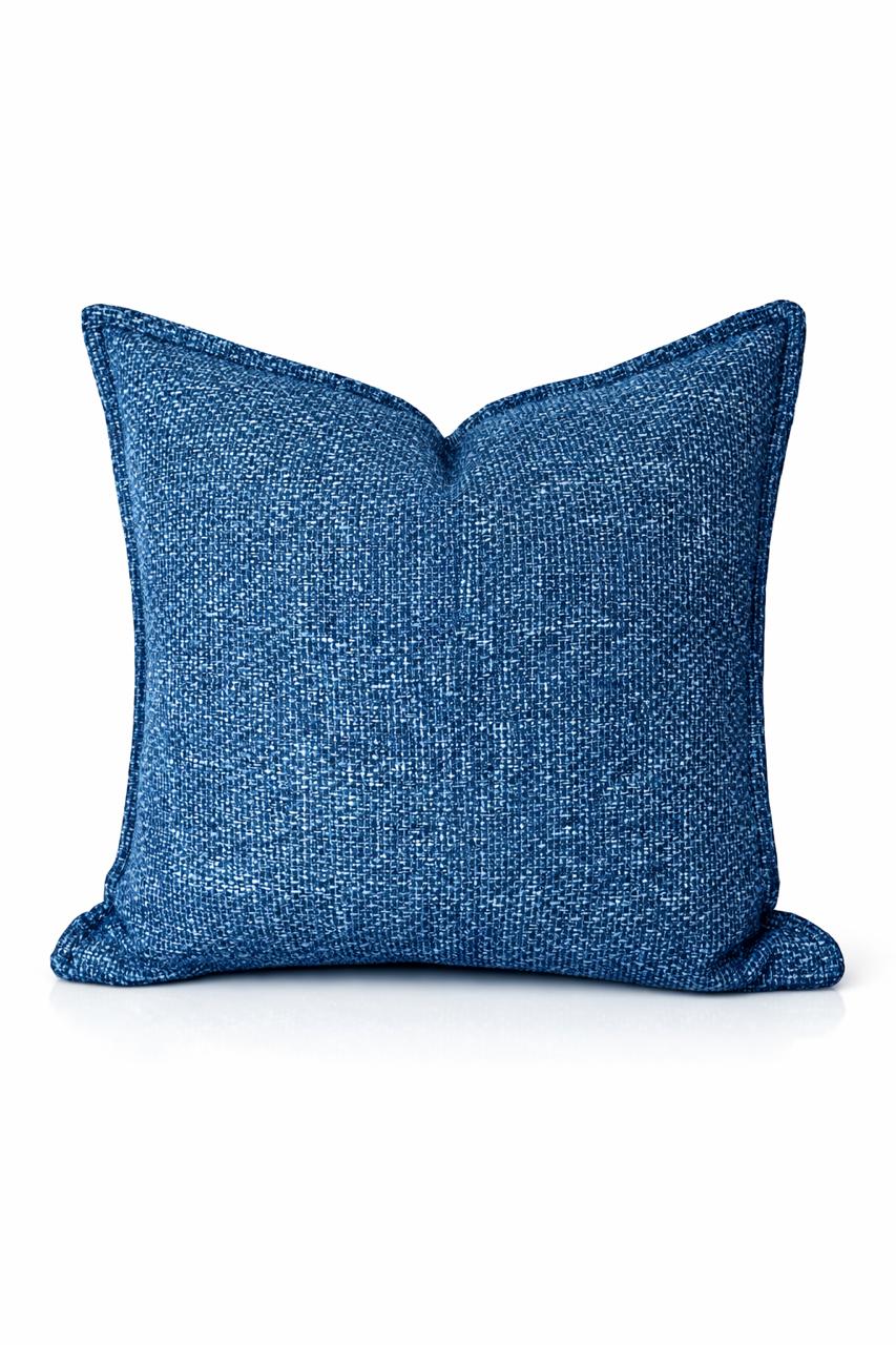 Blue Geometric Cushions (set of 2)